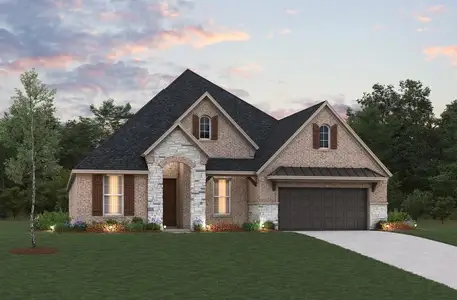 New construction Single-Family house 19219 Seabiscuit Stable Trl, Tomball, TX 77377 plan Kerrville - image