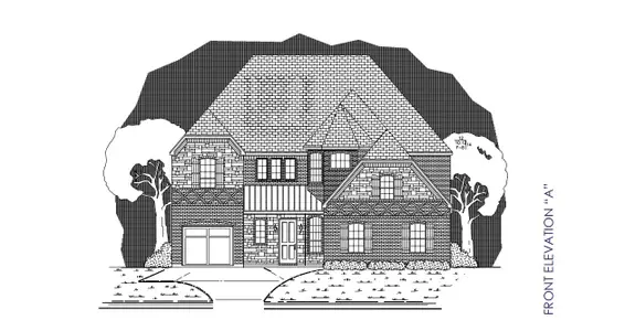 New construction Single-Family house 1453 Enloe Rd, Howe, TX 75459 plan The Devonshire - image
