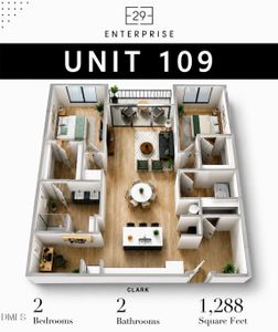 New construction Condo house 29 Enterprise St, Unit 109, Raleigh, NC 27607 - image 17