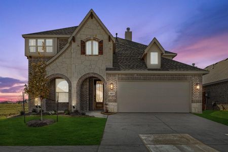 New construction Single-Family house 4453 Blue Mist Dr, Fort Worth, TX 76036 Dewberry III- photo 2 2