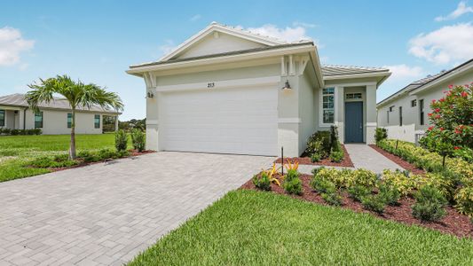 New construction Single-Family house 213 Se Via, Port St. Lucie, FL 34952 plan Allison - image