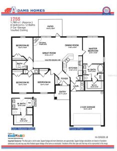 New construction Single-Family house 5796 Casanova Ave, North Port, FL 34291 plan Plan 1755 - image
