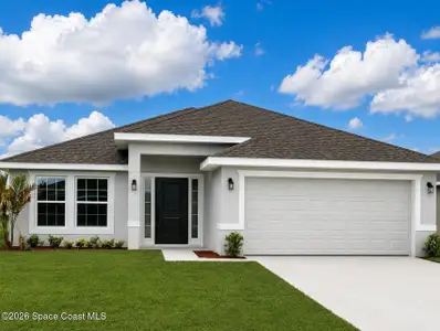 New construction Single-Family house 1178 Soleway Ave Nw, Palm Bay, FL 32907 plan 2200 - image