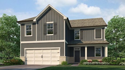 New construction Single-Family house 3875 Jailette Road SW, Atlanta, GA 30349 plan FLORA - image