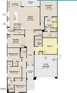 New construction Single-Family house 22712 E Stirrup St, Queen Creek, AZ 85142 plan Jade - image
