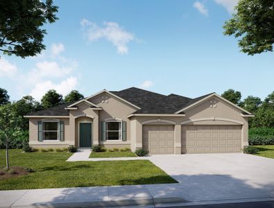 New construction Single-Family house 271 Marion Oaks Blvd, Ocala, FL 34473 plan Sierra - image
