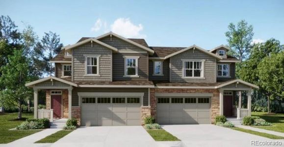 New construction Townhouse house 6880 Juniper Dr, Thornton, CO 80602 plan Meridian - image