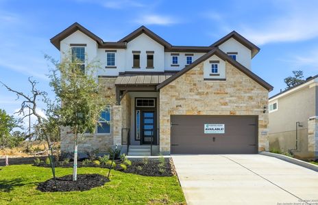 New construction Single-Family house 233 Sasparilla, Boerne, TX 78006 plan Archer 50′ - image