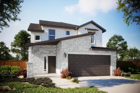 New construction Single-Family house 11224 Zip Cochise Wy, Austin, TX 78653 plan Lyric - image