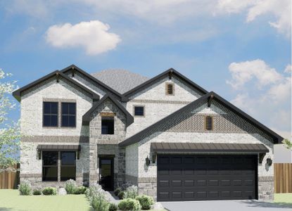 New construction Single-Family house 3411 Windmill Palm Dr, Manvel, TX 77578 plan Madison - image