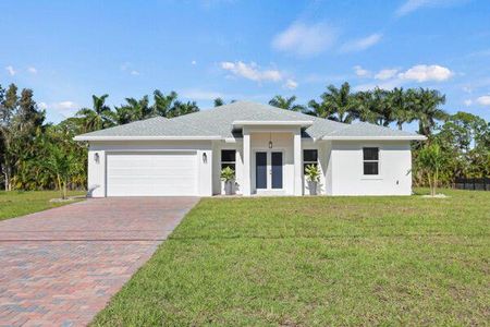 New construction Single-Family house 18103 Hamlin Blvd, Loxahatchee, FL 33470 - image