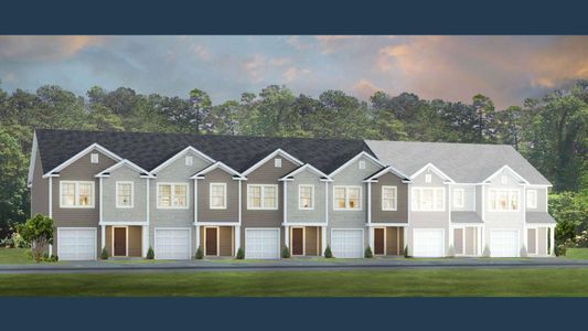 New construction Townhouse house 133 Yarrow Way, Moncks Corner, SC 29461 The Dillon- photo 0