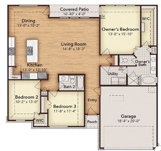 New construction Single-Family house 3141 Miller Rd, Midlothian, TX 76065 plan Seville Two Story - image
