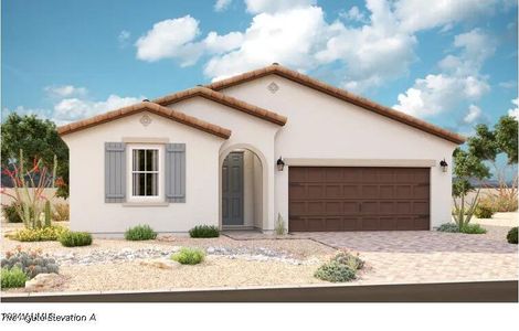 New construction Single-Family house 40532 W Wade Drive, Maricopa, AZ 85138 Agate- photo 0