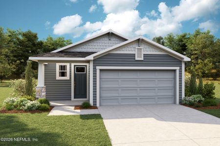 New construction Single-Family house 327 Appalachian Trl, St. Johns, FL 32259 plan Blair - image