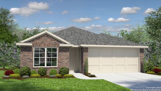 New construction Single-Family house 5007 Punch Shot, San Antonio, TX 78261 The Bryant - photo 0