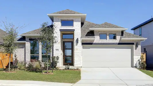 New construction Single-Family house 3002 Vistablue Ln, San Antonio, TX 78245 plan 2545W - image