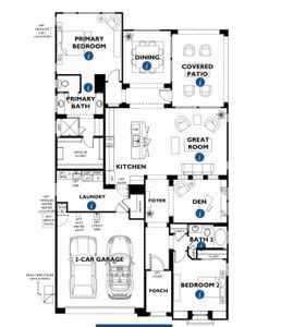New construction Single-Family house 1035 E Combs Rd, Queen Creek, AZ 85140 plan Nice - image
