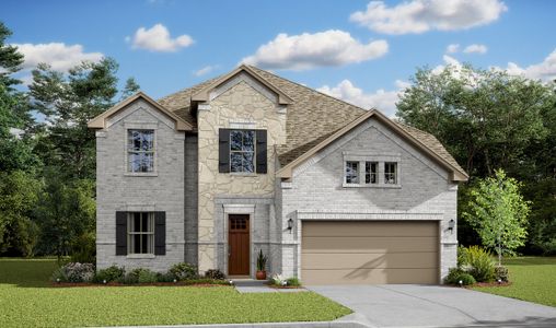 New construction Single-Family house 3919 Centennial Oaks Blvd, Santa Fe, TX 77517 null- photo 0