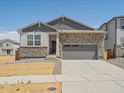 New construction Single-Family house 6011 Sugarloaf Street, Brighton, CO 80601 - photo 0