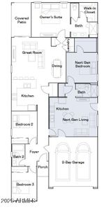 New construction Single-Family house 9813 W Mulberry Dr, Phoenix, AZ 85037 plan Latitude Plan 3580 - image