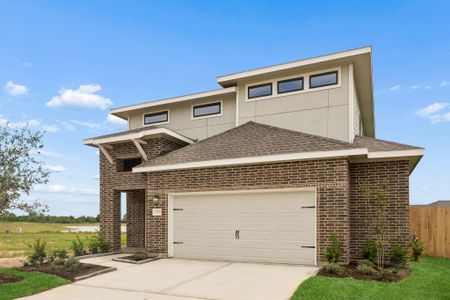 New construction Single-Family house 23502 Myrtle Shade Dr, Katy, TX 77493 plan Magnolia - image