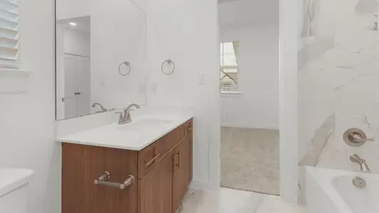 New construction Single-Family house 215 Flora Springs Cv, Liberty Hill, TX 78642 plan Cheverny - image 8