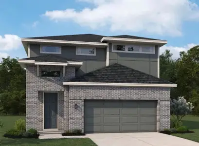 New construction Single-Family house 23502 Myrtle Shade Dr, Katy, TX 77493 plan Magnolia - image