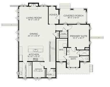 New construction Single-Family house 1324 Eldon Cir, Durham, NC 27707 plan Beverly - image