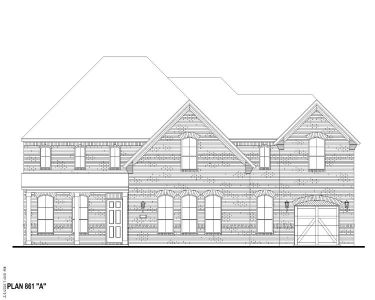 New construction Single-Family house 121 Enclave Dr, Lakewood Village, TX 75068 plan 861 - image