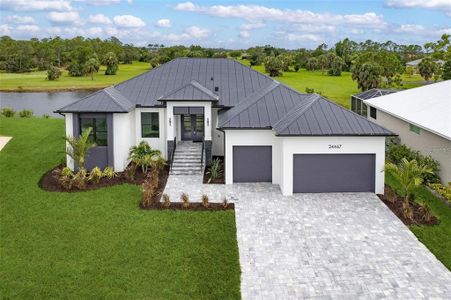 New construction Single-Family house 24375 Belize Ct, Punta Gorda, FL 33955 - image