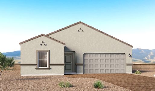 New construction Single-Family house 854 N Astronomer Ln, Green Valley, AZ 85614 plan Thomas - Plan 1704 - image