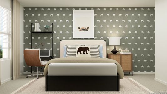 New construction Single-Family house 15543 Doublecreek Dr, San Antonio, TX 78253 plan Santo - image