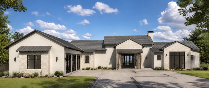 New construction Single-Family house 4 Creek Hollow Wy, Spicewood, TX 78669 - image