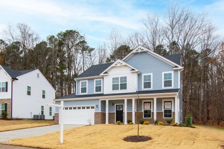 New construction Single-Family house 395 Oak Park Blvd, Youngsville, NC 27596 The Wyndham- photo 50 50