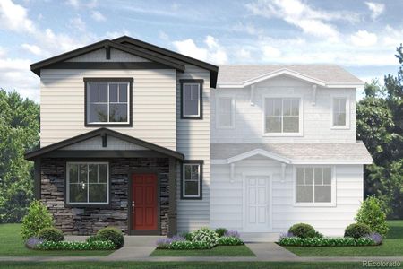 New construction Duplex house 291 Scaup Ln, Johnstown, CO 80534 - photo 0