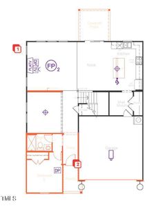 OG 74 First Floor Diagram