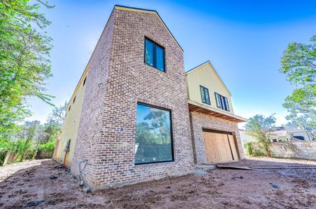 Brick and cement hardy board exterior surfaces