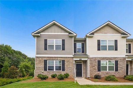 New construction Townhouse house 608 Gray Branch Ct, Lawrenceville, GA 30045 - image