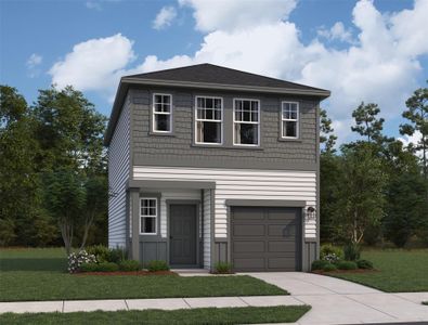 New construction Single-Family house 20414 Arches Rd, Magnolia, TX 77355 plan Lantern - image