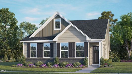 New construction Single-Family house 1301 White Verona Wy, Knightdale, NC 27545 Haywood - Drhe- photo 0