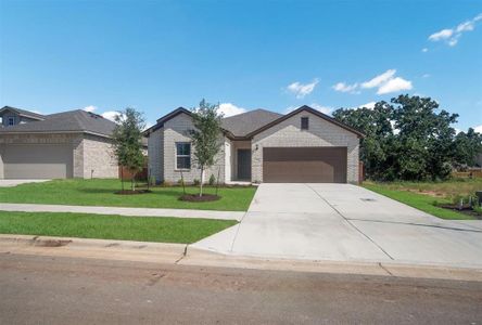 New construction Single-Family house 2432 Ambling Trl, Georgetown, TX 78628 Oaks 1754- photo 2 2