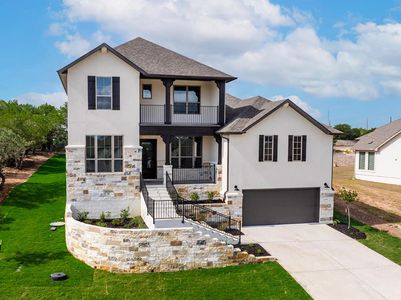 New construction Single-Family house 6716 Liberty Grotto Ct, Lago Vista, TX 78645 plan Deerfield II - image