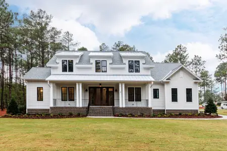New construction Single-Family house 366 Mollie Meadow Dr, Zebulon, NC 27576 plan Oakmont American Farmhouse - image