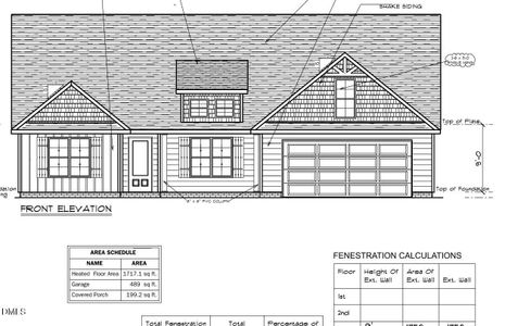 New construction Single-Family house 121 Gates Wy, Sanford, NC 27332 - image