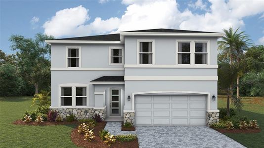 New construction Single-Family house 1827 Cobb Trl, Parrish, FL 34219 plan Coral - image
