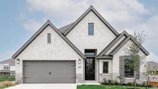 New construction Single-Family house 419 Cleveland Wy, New Braunfels, TX 78130 plan 2663W - image