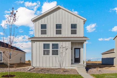 New construction Single-Family house 3072 Oxley Street, Strasburg, CO 80136 - photo 0