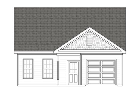 New construction Single-Family house 6937 Nc Hwy 231, Middlesex, NC 27557 plan Clinton - image