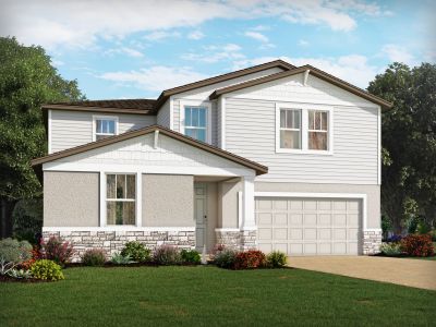 New construction Single-Family house 5185 Springrise Dr, St. Cloud, FL 34772 plan Primrose - image